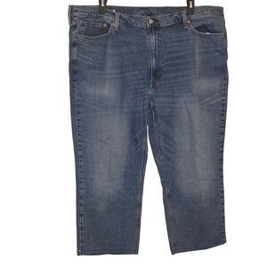 Levi Strauss & Co Mens 541 Jeans Shortened Baggy‎ 44x24 Blue Denim Medium Wash